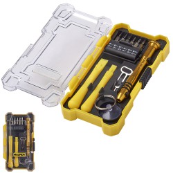 Plafón Aplique IP44  1/2 Luna Abierto Negro