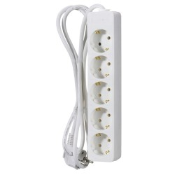 Taco Nº 4 Con Tornillos Cabeza Plana Zincada 3,5x25 mm. 15 unidades