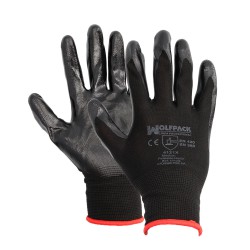 Guantes Nitrilo / Nylon Impregnado 7" (Par)