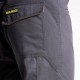 Pantalones Largos DeTrabajo, Multibolsillos, Resistentes, Rodilla Reforzada, Gris/Amarillo Talla 46/48 L