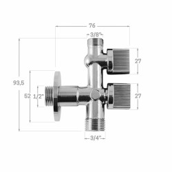 Corona De Sierra Maurer Bimetal  14 mm.