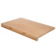 Tabla Cortar Cocina Fabricada En Madera De Bambu 100% Con Borde 46x30,5 cm.Tabla Cortar,Carne Pescado,Verduras,Frutas,Alimentos