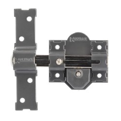 Cerrojo b-7 llave y pulsador pasador de 143mm cilindro de pera de 50mm