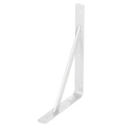 Palomilla Wolfpack Con Refuerzo Blanco 500x330 mm. Uso Doméstico