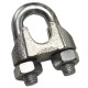 Sujetacables Galvanizado 6 mm. 1/4" Uso Domestico