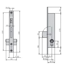 Llave Carraca Mango goma       1/2"