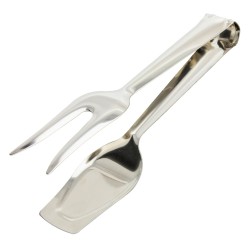 Pinzas Para Servir Acero Inoxidable  21 cm. Ideal para la cocina, servir ensaladas, servir carnes, pescados, etc.