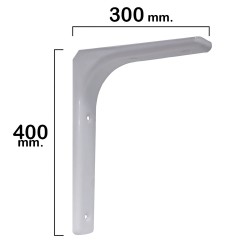 Palomilla Reforzada Blanca   400x300 mm. Uso Doméstico