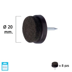 Abanico Lija Grano 80   50x25mm