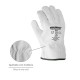 Guantes Trabajo Piel FLOR 7" Con Colgador (Par)