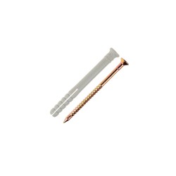 Tornillo Cabeza Plana Pozidriv Bicromatado 3,0x16 mm.  30 unidades