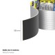 Cinta Butilo-aluminio 100mm. 5mts.