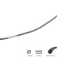 Hilo Nylon/Aluminio Redondo Profesional Ø 3,0 mm. (Rollo 50 metros)