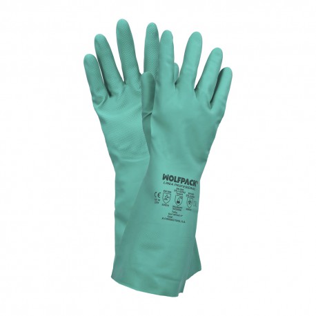 Guante Nitrilo Oil Resistant Talla M 8" (Par)