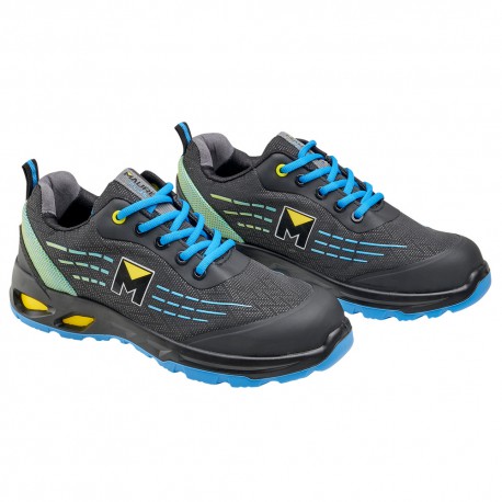 Deportiva Seguridad Maurer S3L Modelo Lapis Antideslizante con Suela Composite y Resistencia a los Hidrocarburos Talla 40.