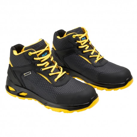 Bota Seguridad Maurer S3 Modelo Amerina Antideslizante con Suela Resistente a los Hidrocarburos. Talla 40.