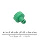 Adaptador Manguera Plastico 1" hembra  Blister