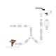 Aspersor Riego Regulable Sectorial Plastico  Toma 1/2" Fabricado En plastico, Riego De Jardines / Cesped
