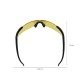 Gafas Proteccion En166 Patillas Ajustables Lentes Ambar, Puente Engomado, Homologadas EN166
