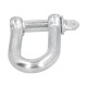 Grillete Recto Galvanizado 14 mm. 9/16" Uso Domestico
