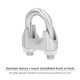 Sujetacables Galvanizado 5 mm. 3/16" Uso Domestico