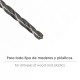 Broca Espiral Madera y Plástico Wolfpack   3,00 mm.