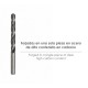 Broca Espiral Madera y Plástico Wolfpack   8,00 mm.