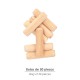 Espigas Madera 10x40 mm. (Bolsa de 50 Piezas)
