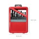 Estuche Brocas Hss Wolfpack 1-10 mm. 19 Piezas