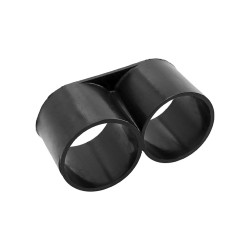 Tapon Doble Anillo Estrangulador Final Para Tuberias Goteo Ø 16 mm. (100 Piezas) Riego Por Goteo, Microaspersión, Nebulizacion