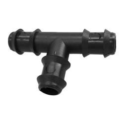 Te Simple Para Tuberias Goteo Ø 16 mm. (Bolsa 100 Piezas) Riego Por Goteo, Microaspersión, Nebulización