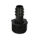 Enlace Union Rosca Macho 3/4" A Toma Para Tuberias Goteo Ø 16 mm. (Bolsa 100 Pzs) Riego Por Goteo, Microaspersión, Nebulizacion
