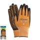 Guantes Nylon Con Palma En Foam y Puntos Nitrilo Touch 8" (Par)