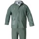 Traje de Agua Impermeable Verde Pvc         Talla 8-XL