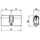 Cilindro Lince Ovalado Latonado     0500/54 mm.