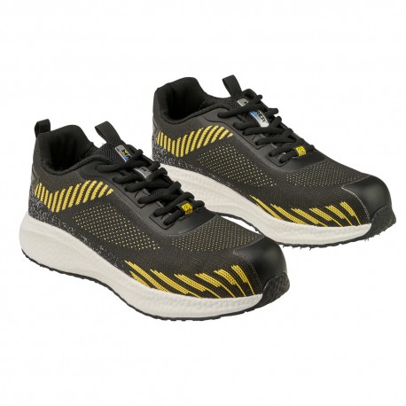 Deportiva Seguridad Maurer S1 Modelo Lusitania Antideslizante con Suela Composite y Resistencia a los Hidrocarburos Talla 38