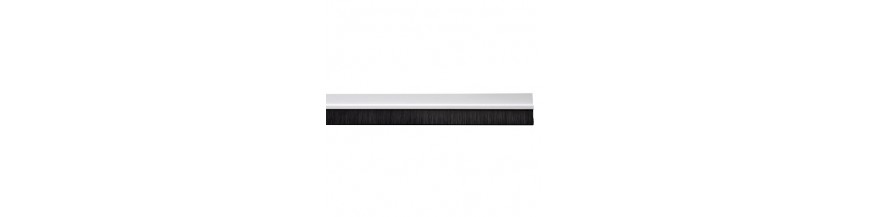 Burletes PVC con cepillo
