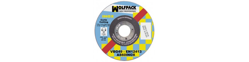 Discos de corte abrasivos