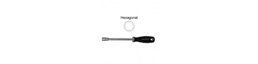 Destornilladores boca vaso hexagonal