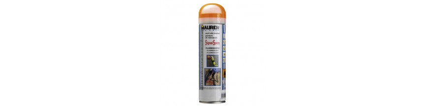 Sprays pintura trazadores obras