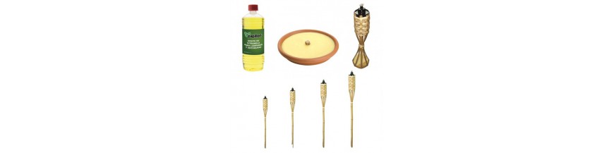 Ahuyentador mosquitos (velas y antorchas)